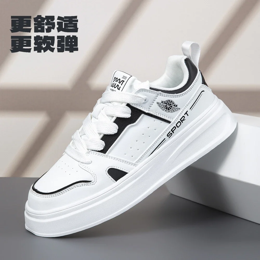 New Fall Unisex Chunky White Sneakers