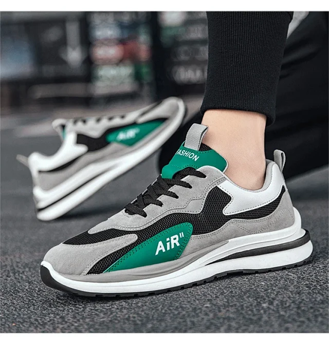 Men's Breathable Flyknit Running Shoes SS2025 Comfy Detail