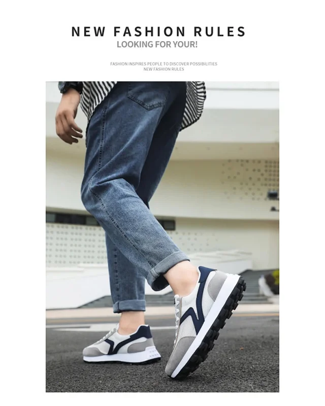 Unisex Platform Lovers' Casual Sneakers Detail