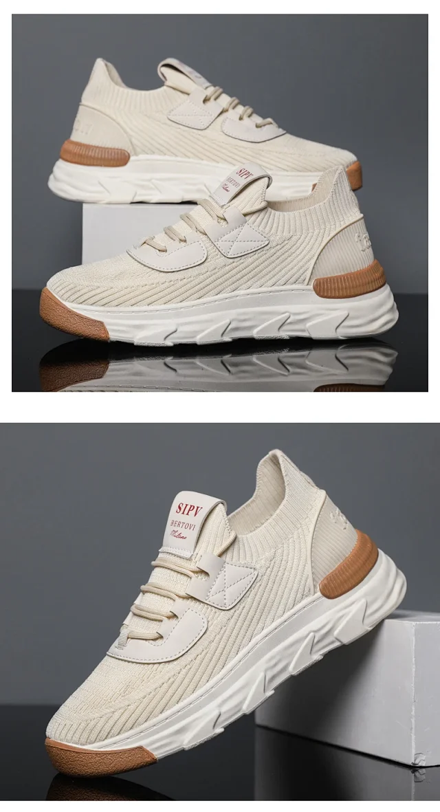 Men's 2025 Fall Breathable Ultralight Casual Sneakers Detail