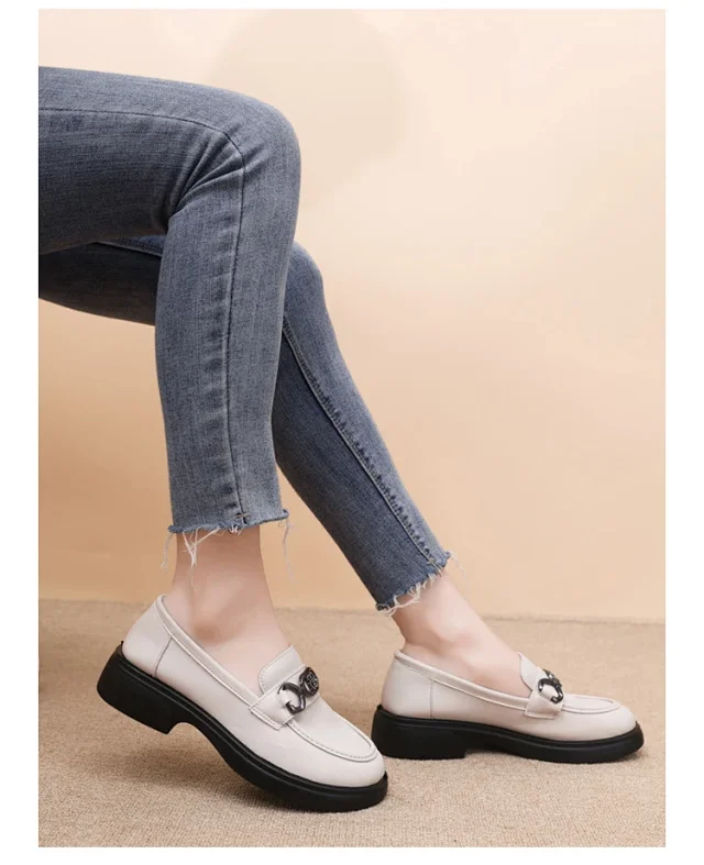 Women's 2025 Chic Euro Retro Loafers Detail