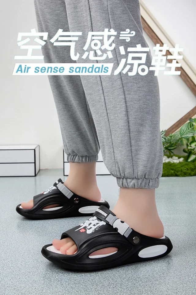 Men's Summer Beach Fashion Slides Detail