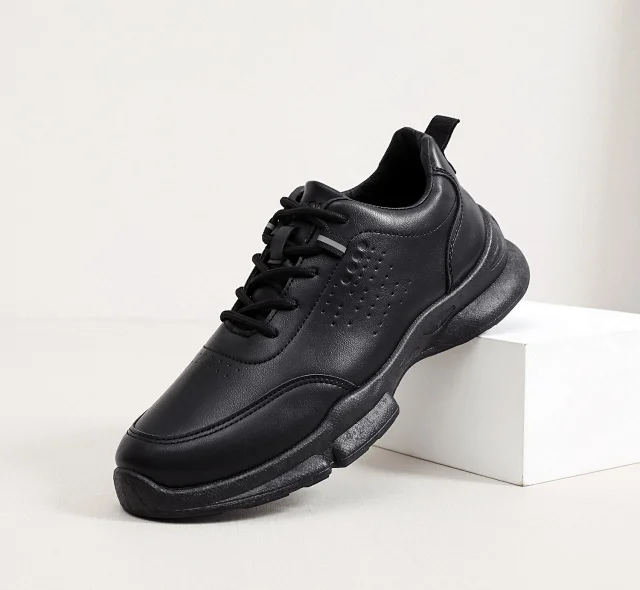 Men's Soft Leather Business Casual Shoes Detail