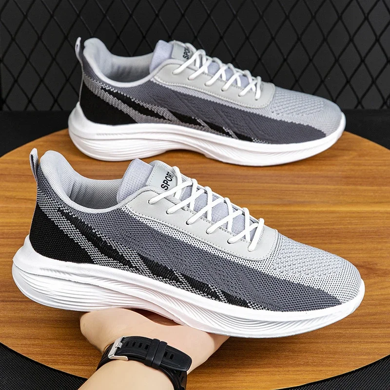 Big Men's 25 Flyknit Mesh Running Shoes