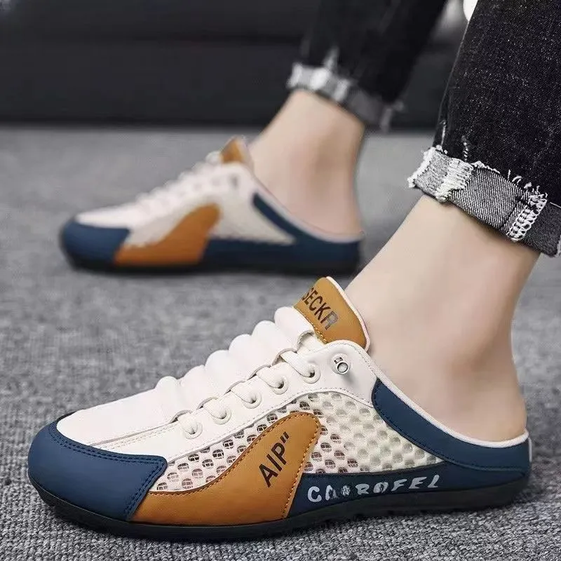 Men's Breathable Slip-On Mesh Slippers
