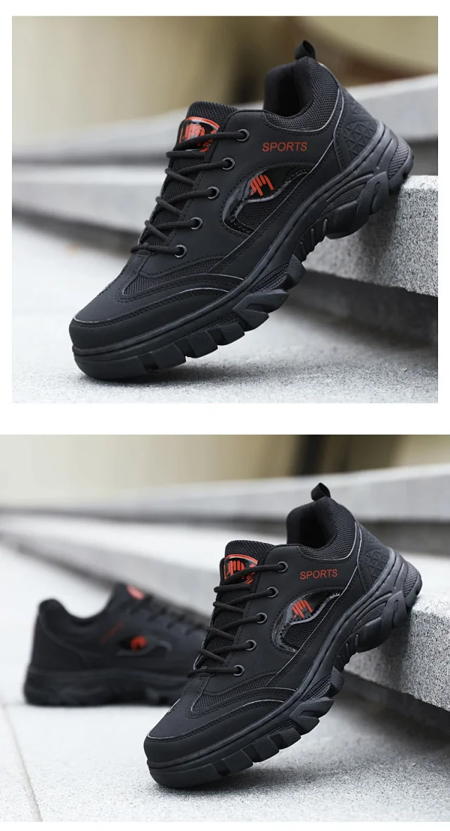 Men's Breathable Hiking Workwear Boots Detail