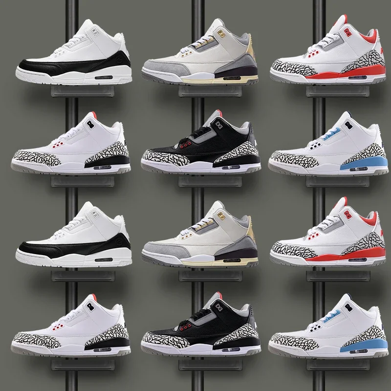 Putian AJ3 White Cement Fujiwara High Top