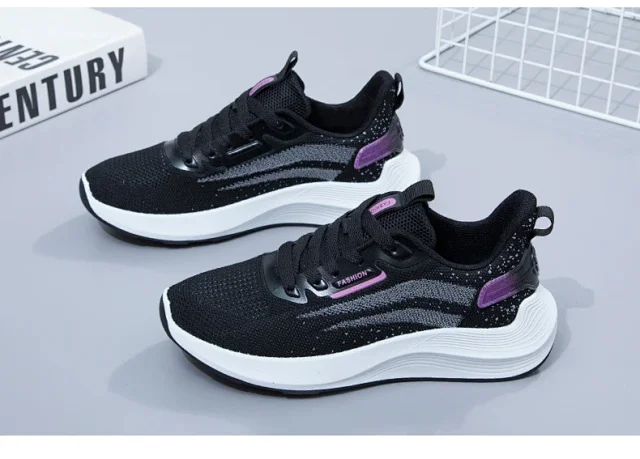 2025 Summer Women's Flyknit Yeezy-style Fashion Sneakers Detail
