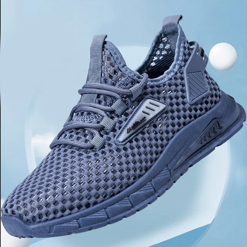2025 Men's Breathable Mesh Casual Sneakers - Extra Wide Fit