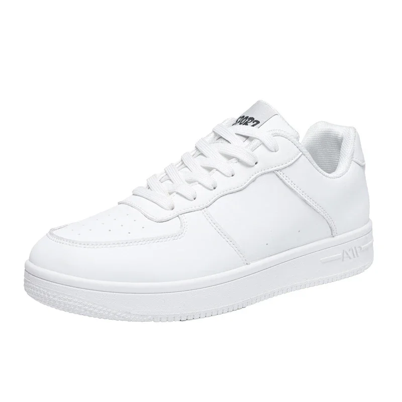 Men's Trendy Air Force Chunky White Sneakers