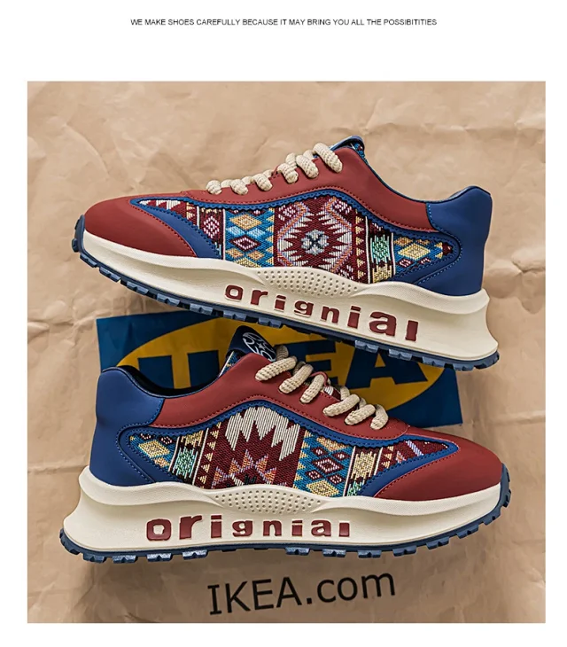 Spring 2025 Embroidered Lift Comfort Sneakers Detail