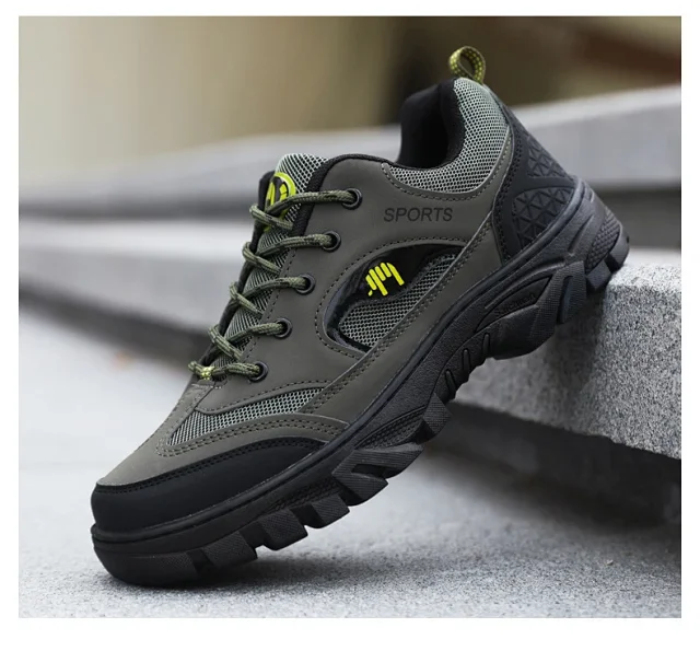 Men's Hiking Work Casual Breathable Shoes Detail