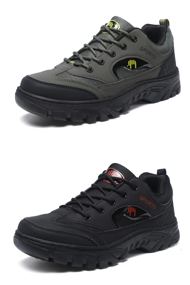 Men's Hiking Work Casual Breathable Shoes Detail