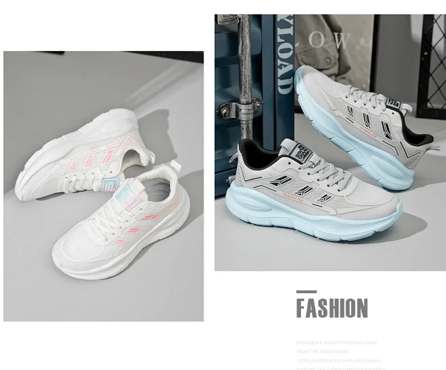 25 Fall Couples Lightweight Running Sneakers Detail