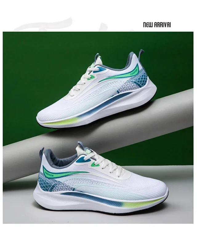 Men's Lightweight Summer Mesh Running Shoes Detail
