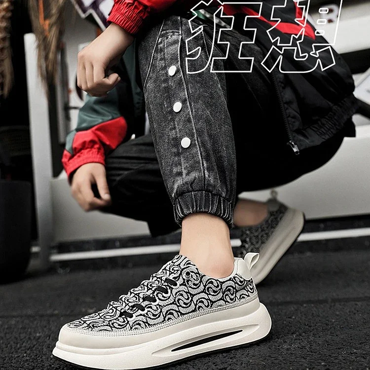 Men's Spring Summer Breathable Elevated Sneakers