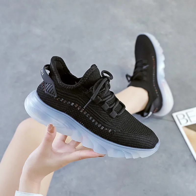 2025 Women's Mesh Airy Jelly Sole Sneakers