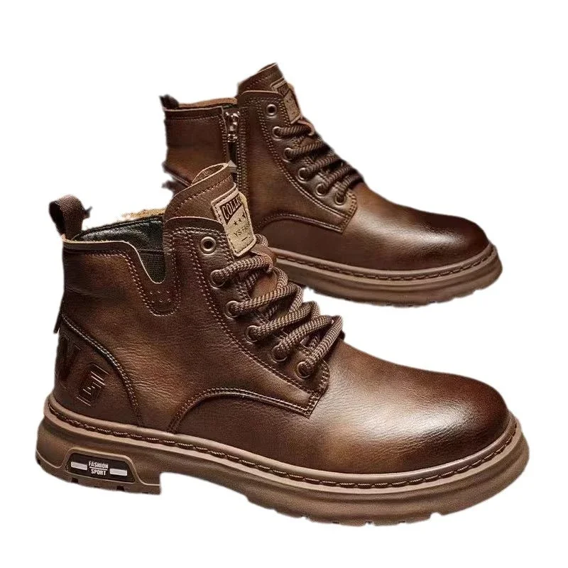 Men's High-top Vintage Work Boots New