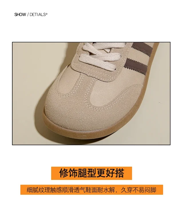 Ins KR New Corti Women Sneakers 2025 Fall Chic Detail
