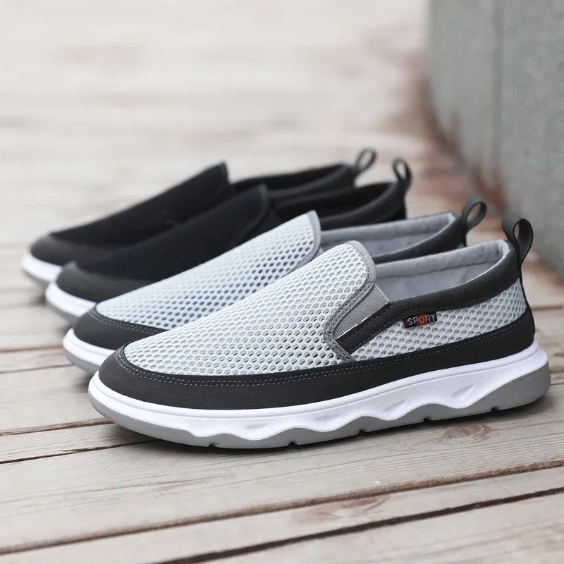 Men's Summer Mesh Slip-On Casual Shoes