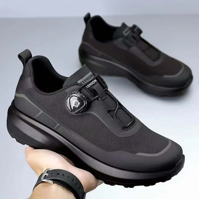 Men's Side Rotating Buckle Trail Shoes Detail