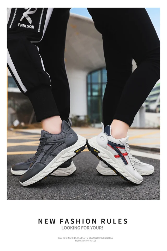 Unisex Mesh Lightweight Running Sneakers Detail