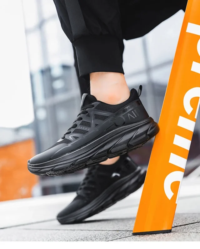 Men's Lightweight Mesh Breathable Casual Sneakers Detail