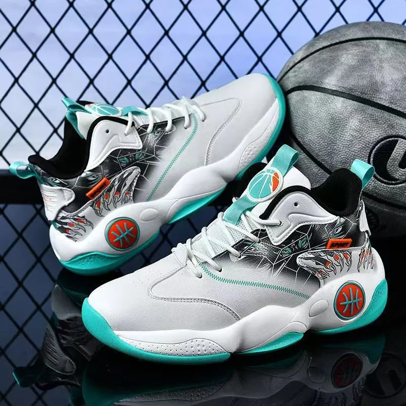 Men's Korean High-Top Dad Basketball Shoes