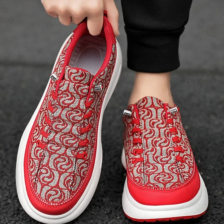 Men's Spring Summer Breathable Elevated Sneakers