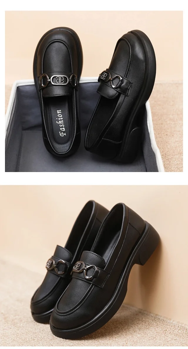 Women's 2025 Chic Euro Retro Loafers Detail