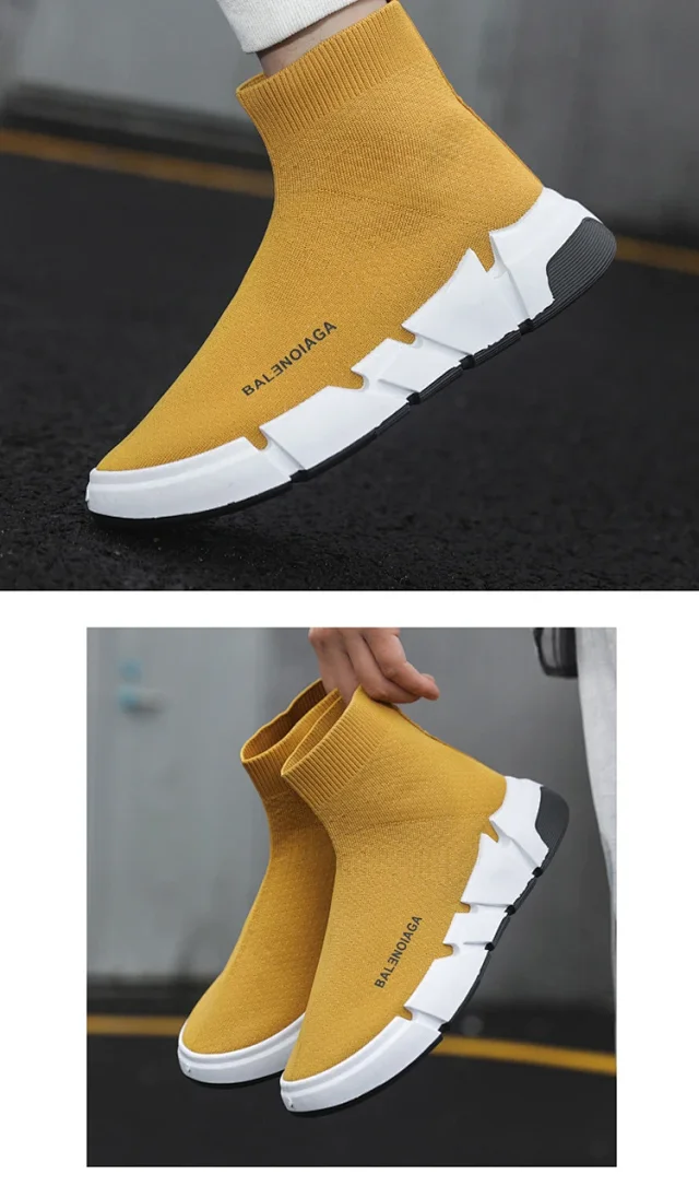 Men's '23 Running Sock Shoes Stylish Detail