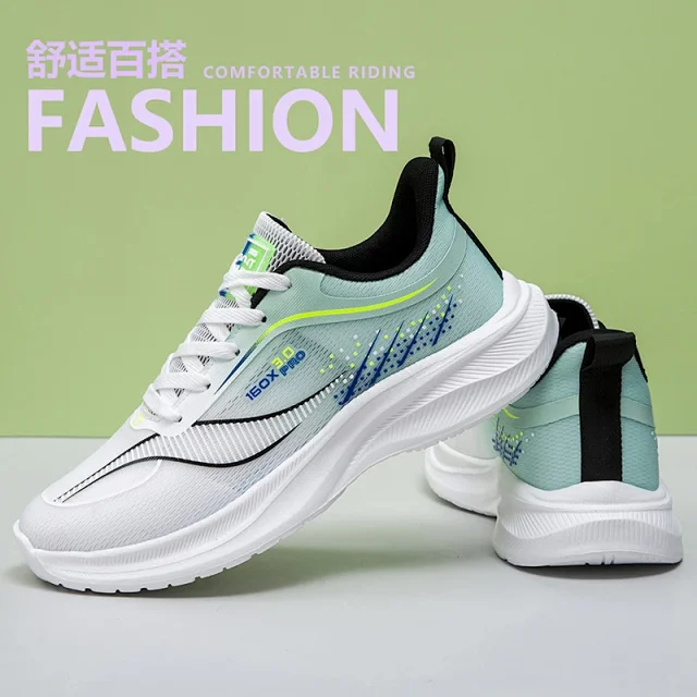 Youth Men's Breathable Mesh Running Shoes Detail