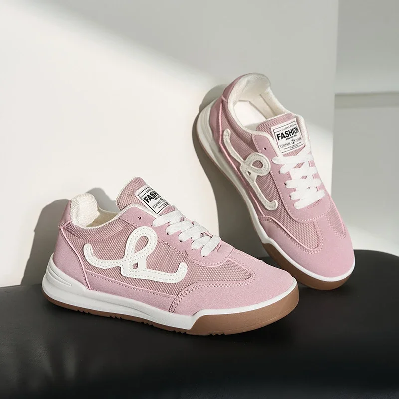 SS25 K-Style Forrest Gump Low-Top White Chunky Sneakers