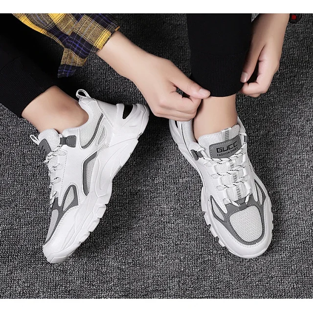 2025 Men's Korean Chunky Running Shoes Detail