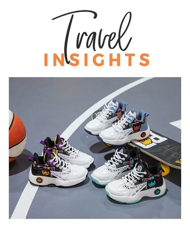 Kids Soft-Sole Durable Fashion Sport Shoes Detail