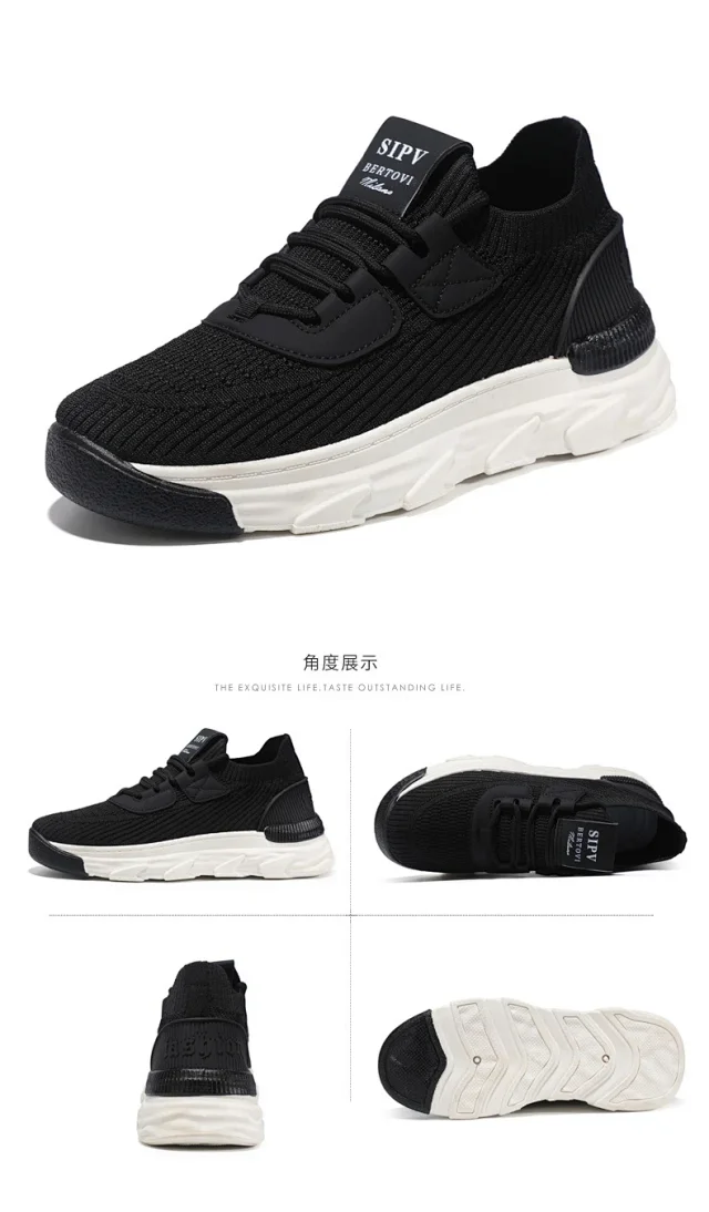 Men's 2025 Fall Breathable Ultralight Casual Sneakers Detail