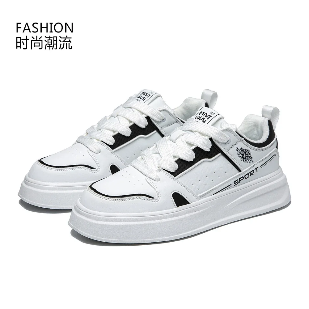 New Fall Unisex Chunky White Sneakers