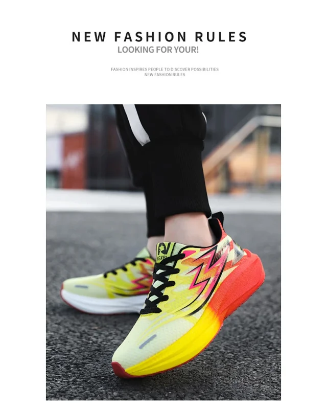 2025 Youth Breathable Carbon Running Shoes Detail