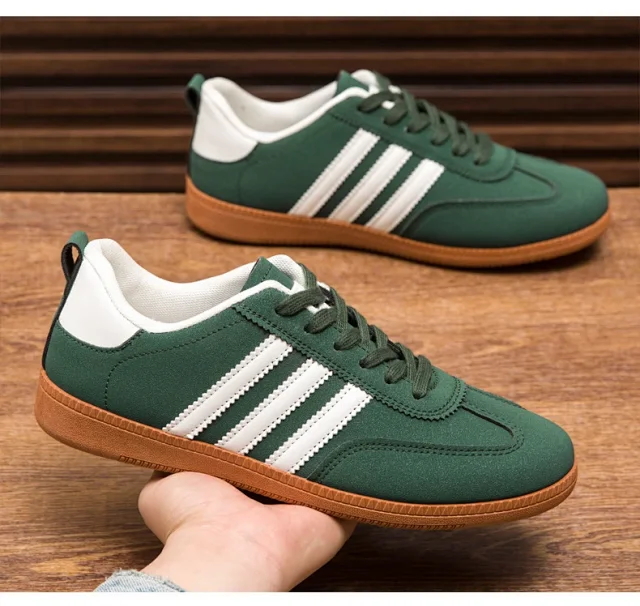 Men's Autumn Retro German Training Casual Shoes Detail