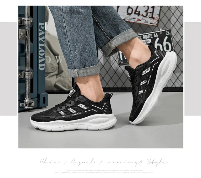 25 Fall Couples Lightweight Running Sneakers Detail