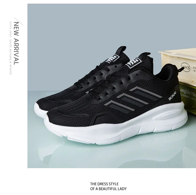 2025 Winter Unisex Mesh Running Shoes Detail