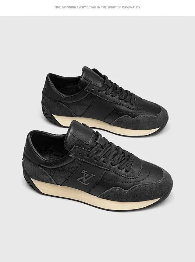 Men's Leather Cortez Running Shoes Detail