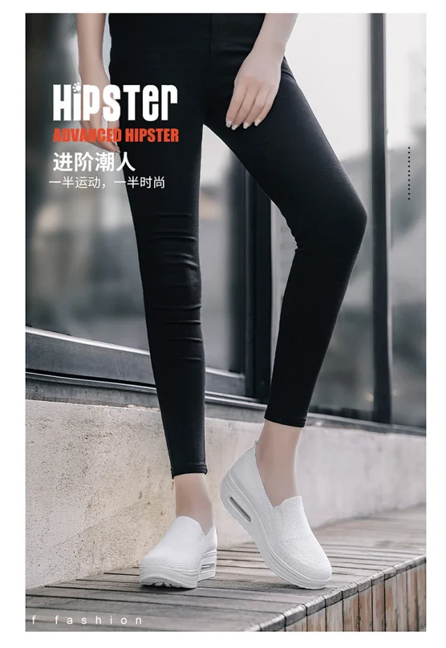 Women's Mesh Yeezy-Inspired Jelly Sole Casual Sneakers Detail