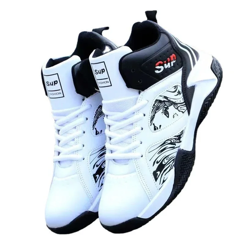 Men's Basketball Shoes 2025 Flyknit High-Top Casual Men