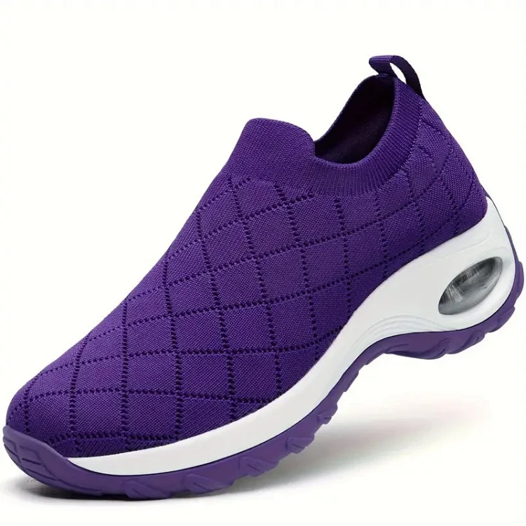 Women's Airsoled Slip-On Knit Sock Sneakers