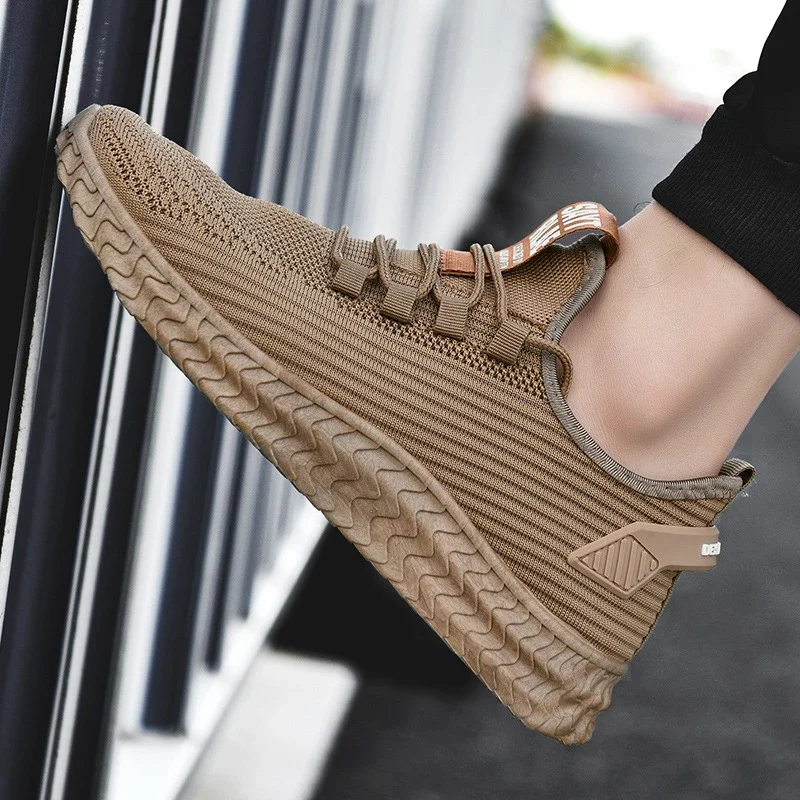 Men's Flyknit Breathable Casual Sneakers 2025