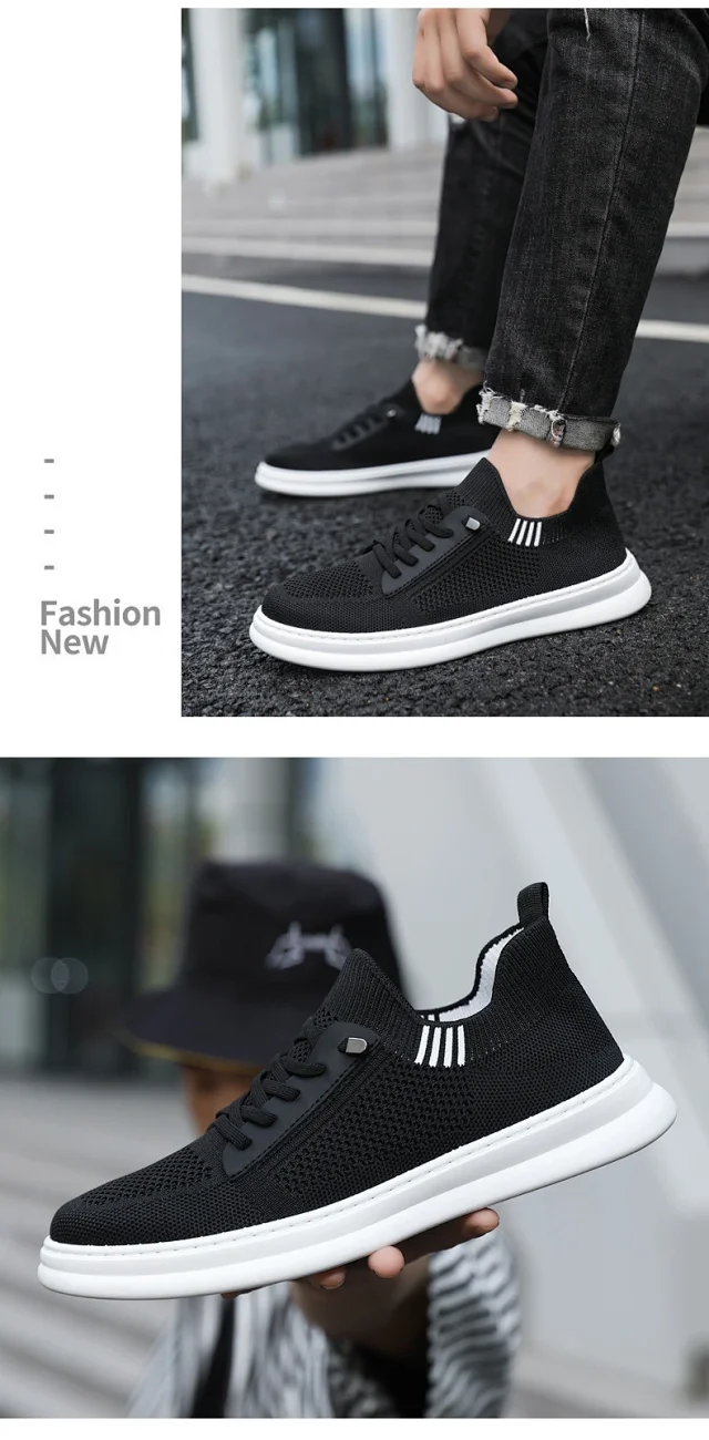 Men's 2025 Mesh Slide-On Skater Shoes Detail