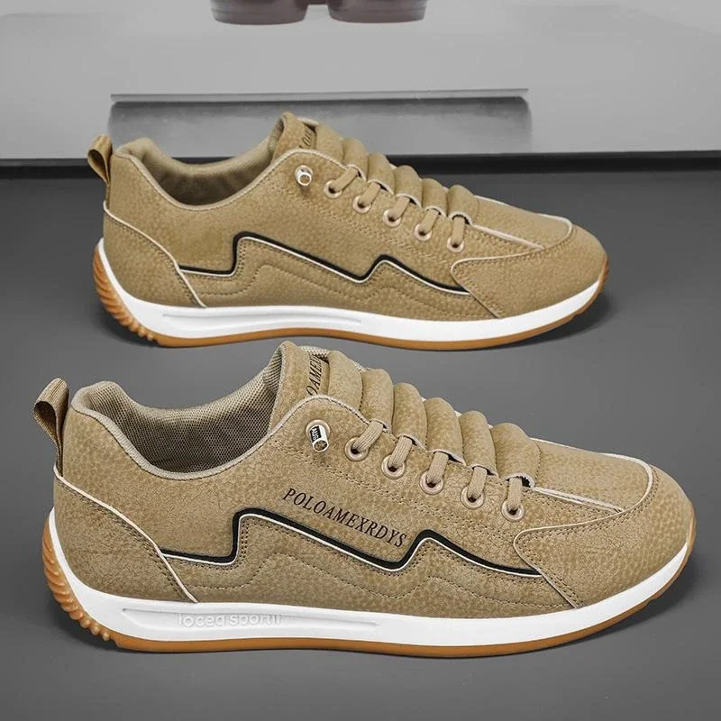 Men's 2025 PU Slip-On Comfort Air Trendy Sneakers