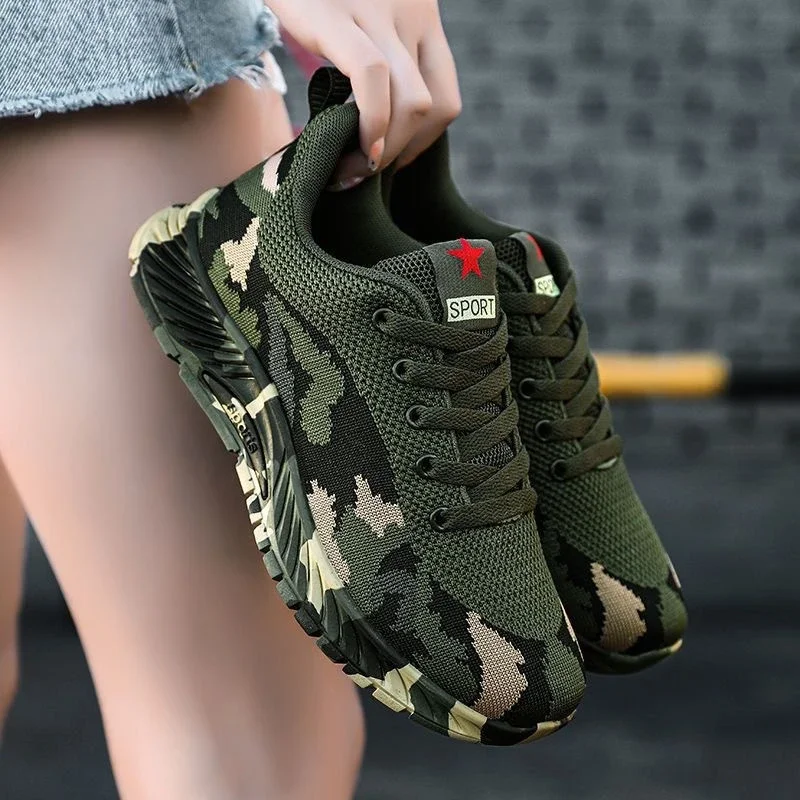 Men's Camo Flyknit Training Shoes