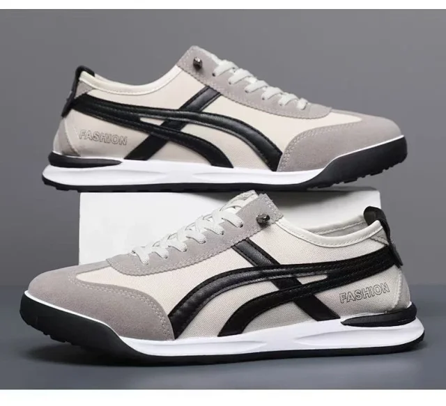 Men's New Korean Retro Running Shoes Detail